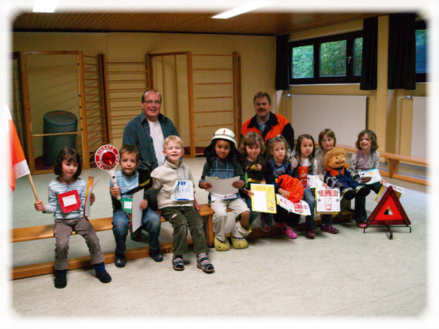 Brandschutzerziehung Kiga Waldbrunn 2009