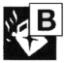 Brandklasse B (Symbol)