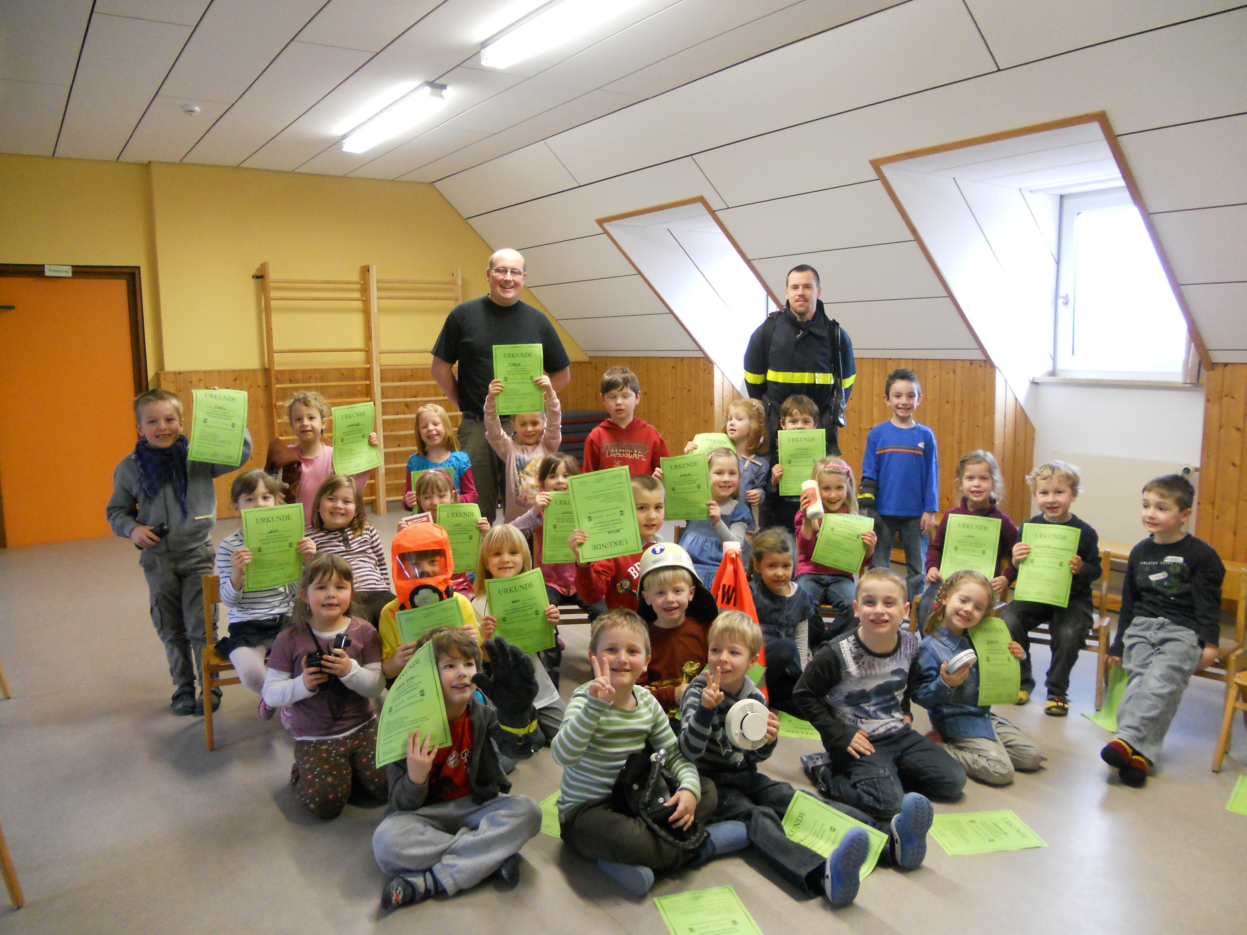  Brandschutzerziehung im Kindergarten 